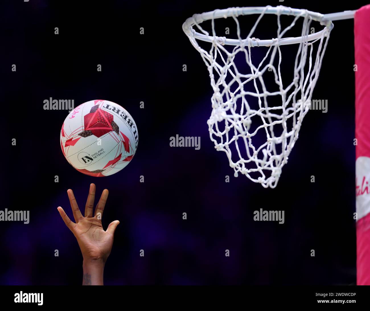 21st January 2024; OVO Wembley Arena, London, England; Vitality Netball Nations Cup London Day 2