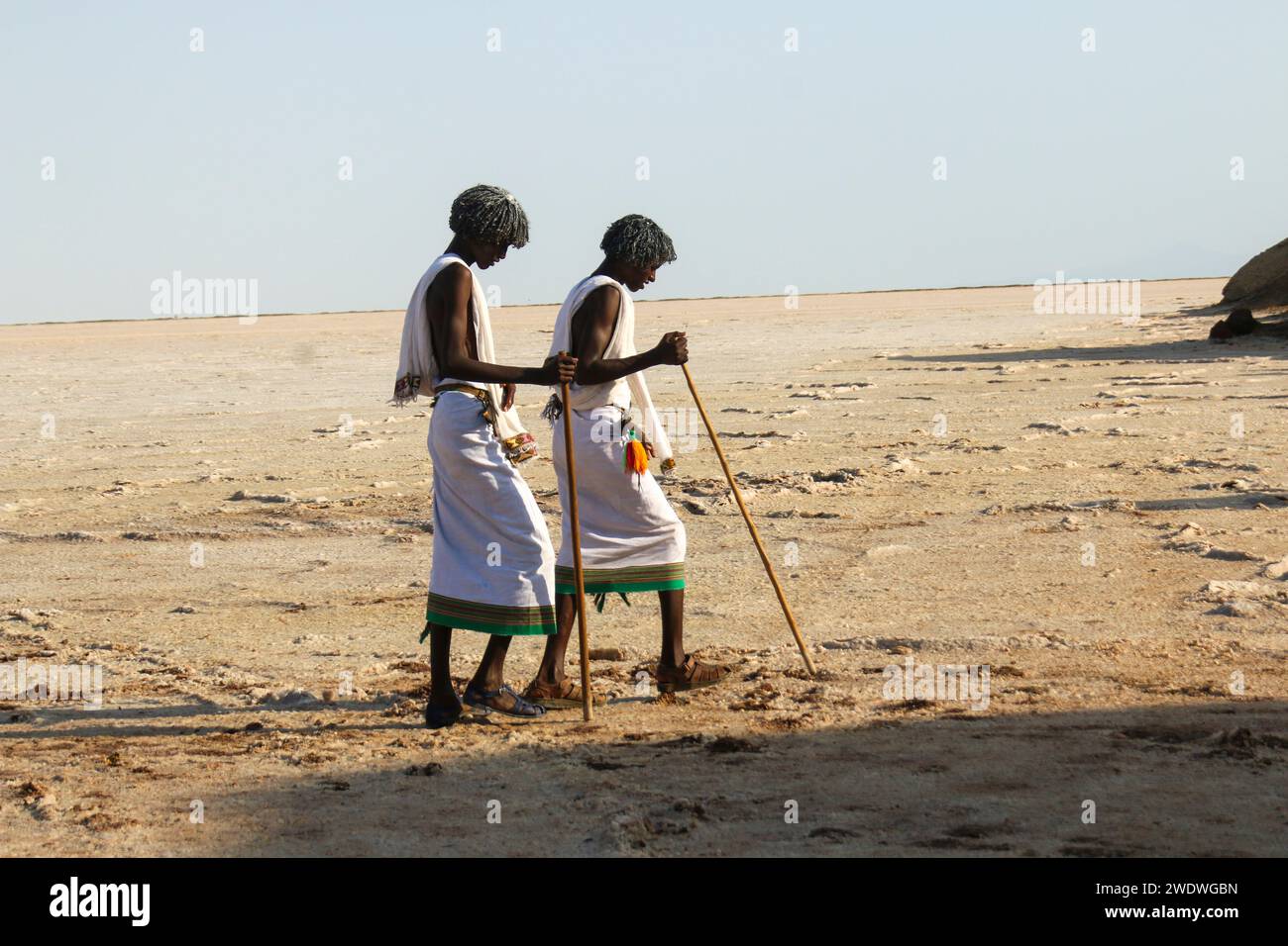 Salt mining in the Danakil Desert The Danakil Desert (or Afar Desert ...