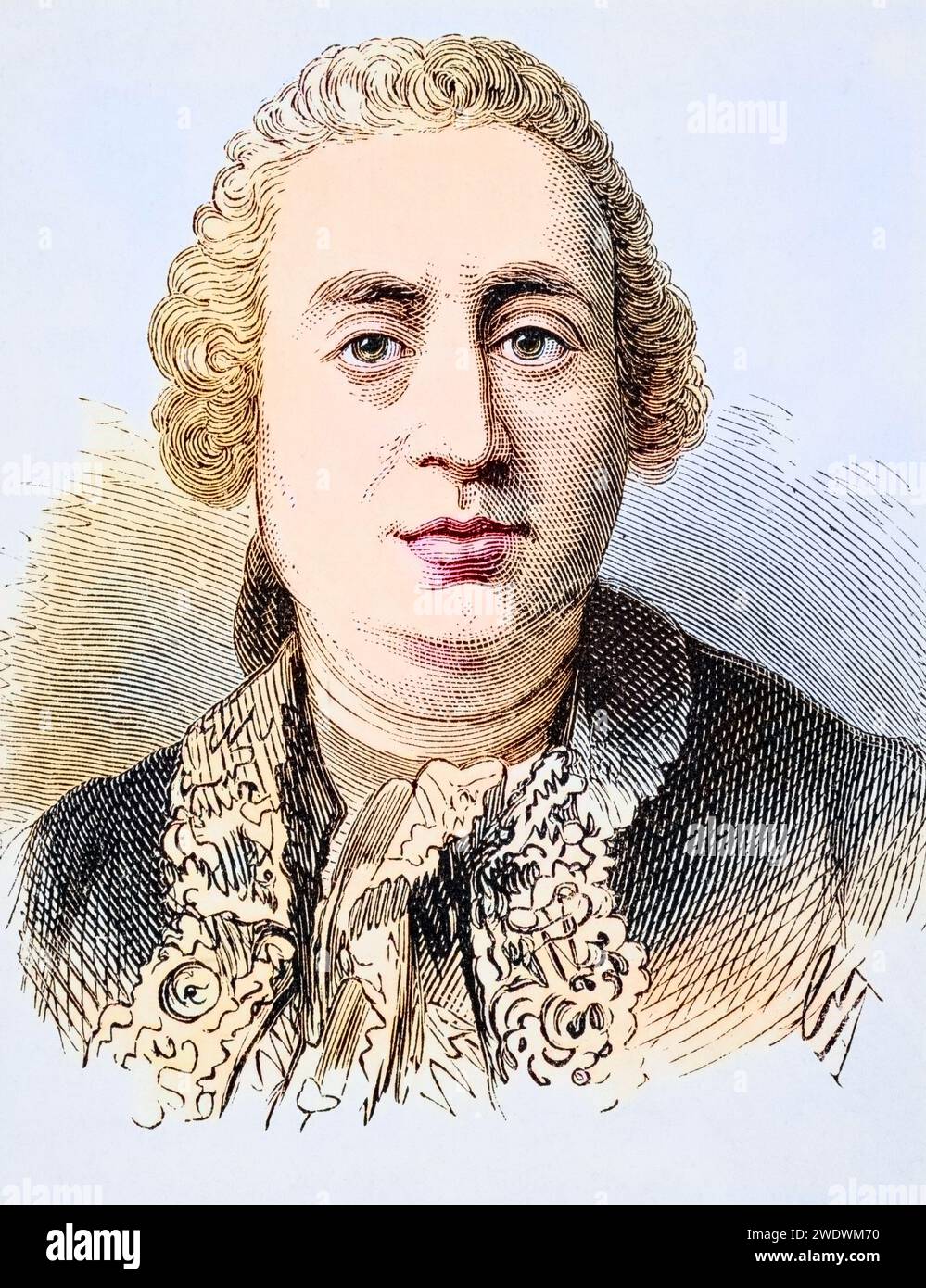 David hume scottish historian philosopher date hi-res stock photography ...