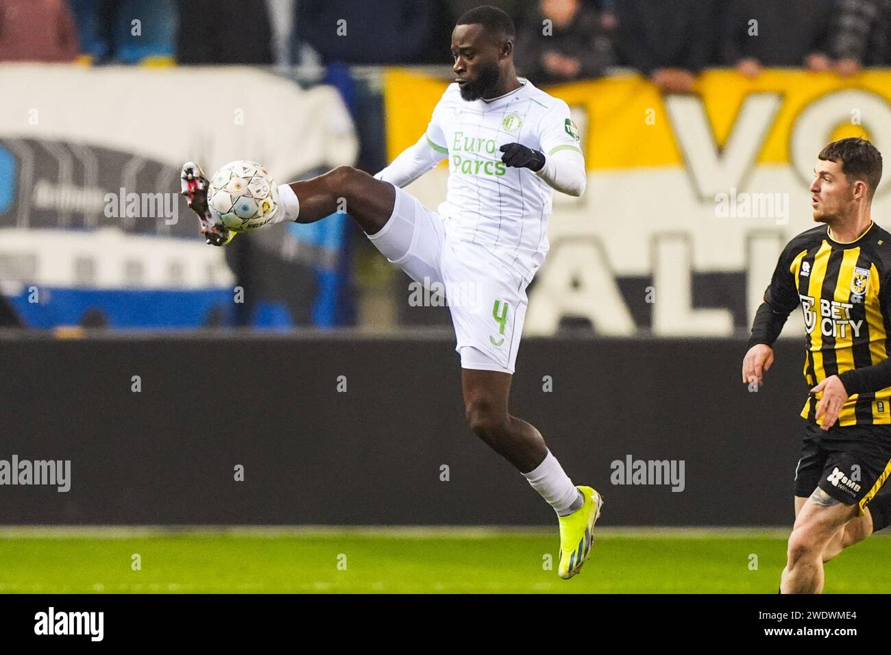 Arnhem - Lutsharel Geertruida of Feyenoord during the Eredivisie match ...