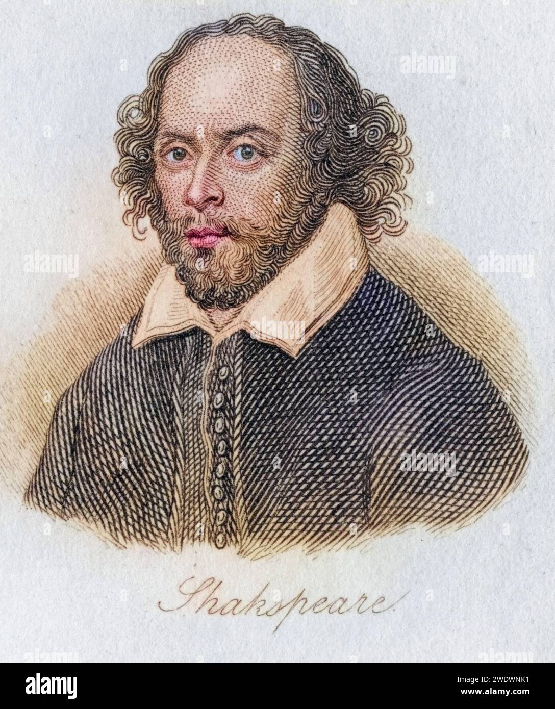 William Shakespeare, 15641616. Englischer Dichter, Dramatiker