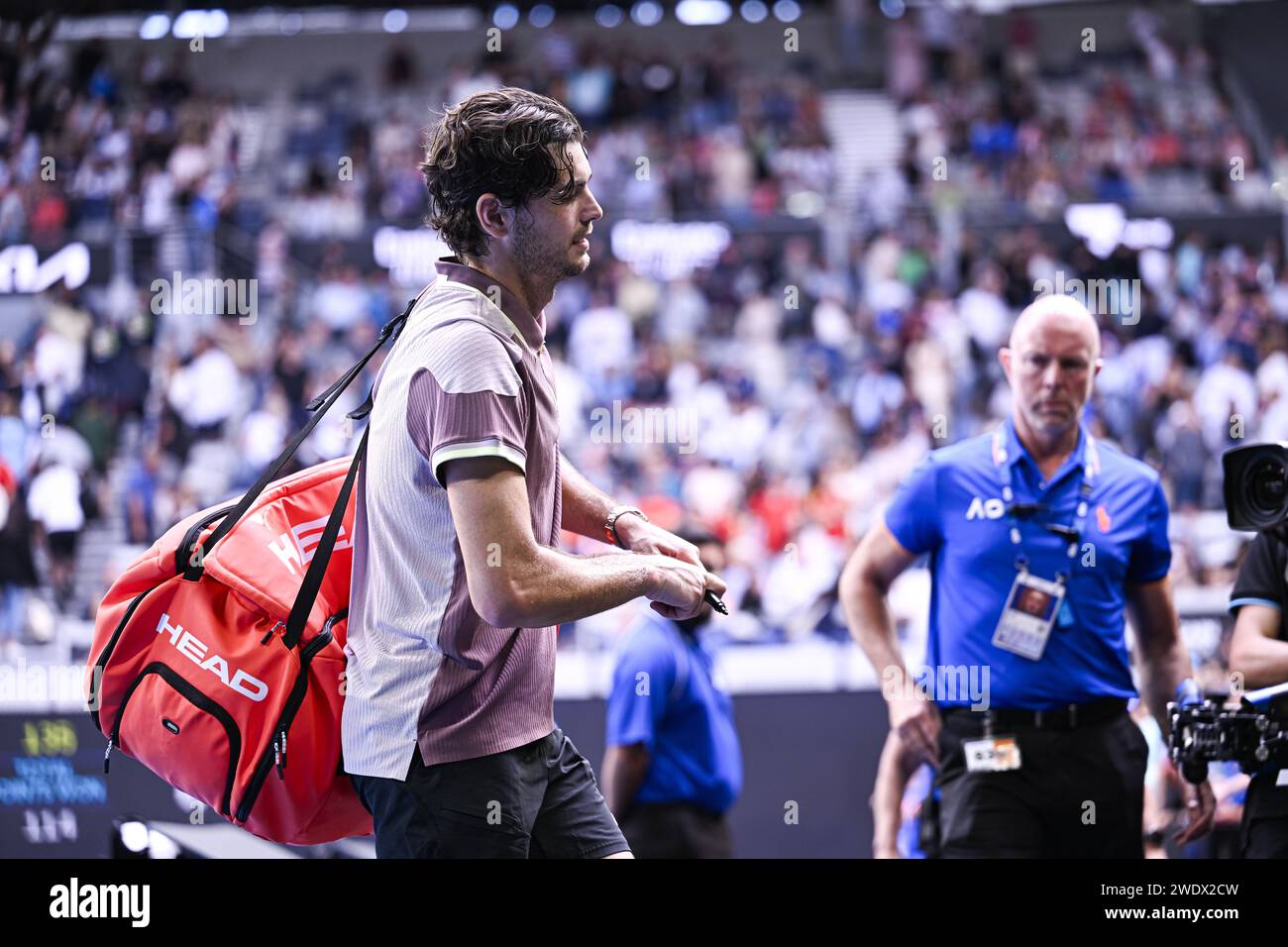 Taylor Fritz during the Australian Open AO 2024 Grand Slam tennis