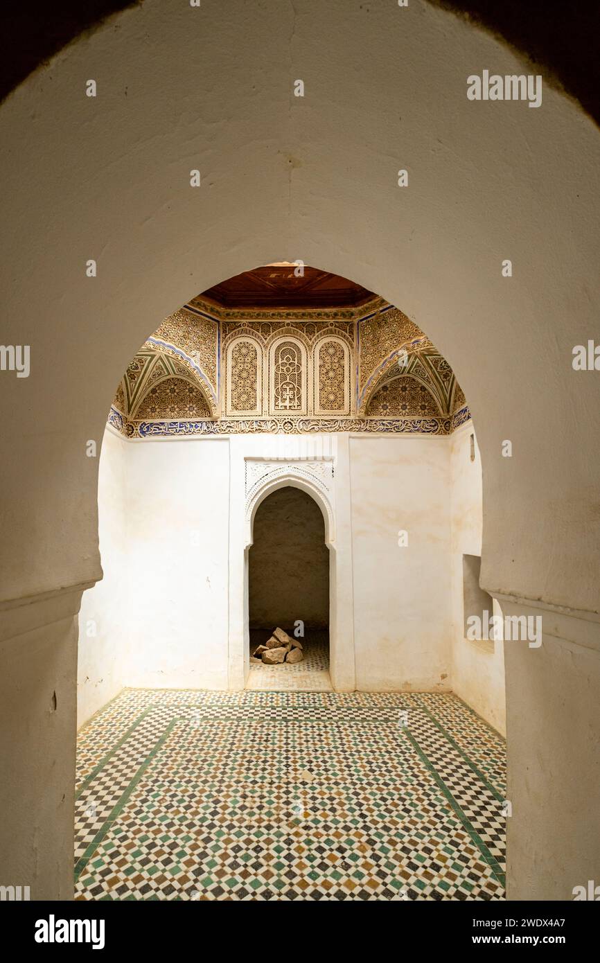 El Fida, hammam del palacio Alauita, Rissani, Tafilalet, Marruecos, Africa Stock Photo