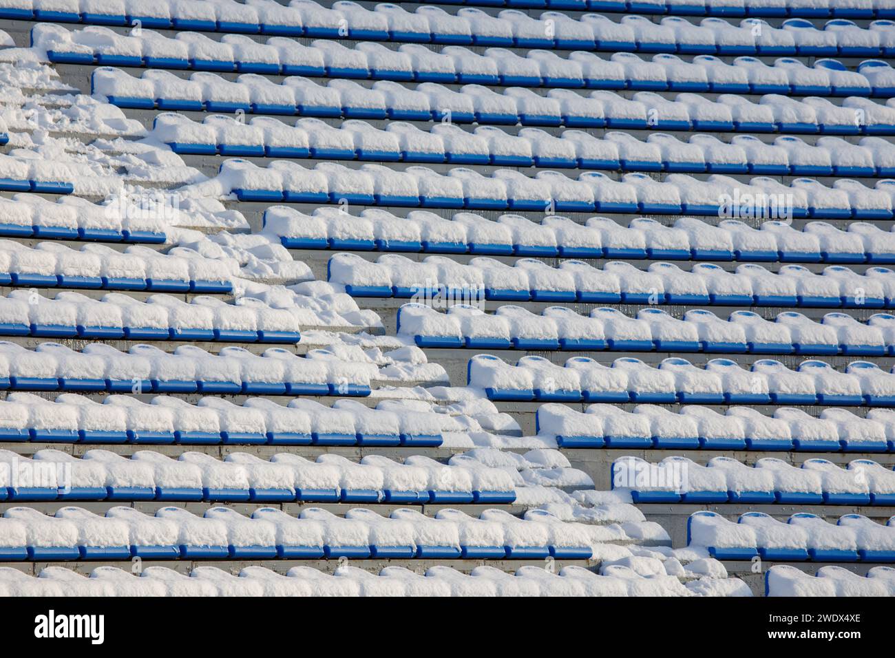 Football empty stands stand stadium hi-res stock photography and images ...