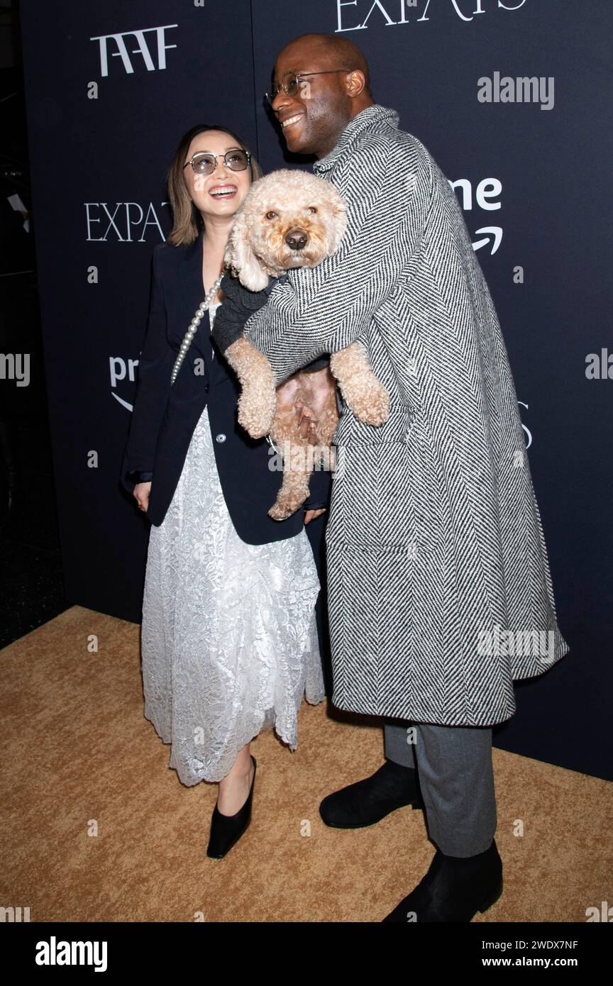 Lulu Wang und Barry Jenkins bei der Premiere der Amazon Prime Video