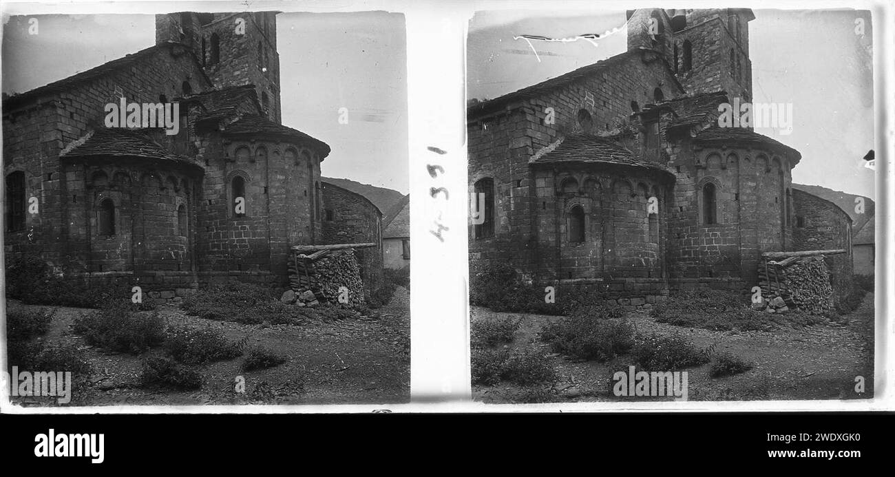 Absis de l'església d ' Era Assumpcion de Maria Stock Photo - Alamy