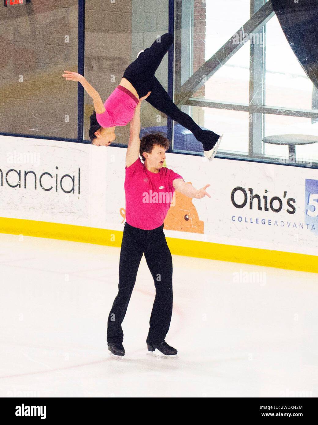 Columbus, Ohio, United States. 22nd January, 2024. Naomi Williams and