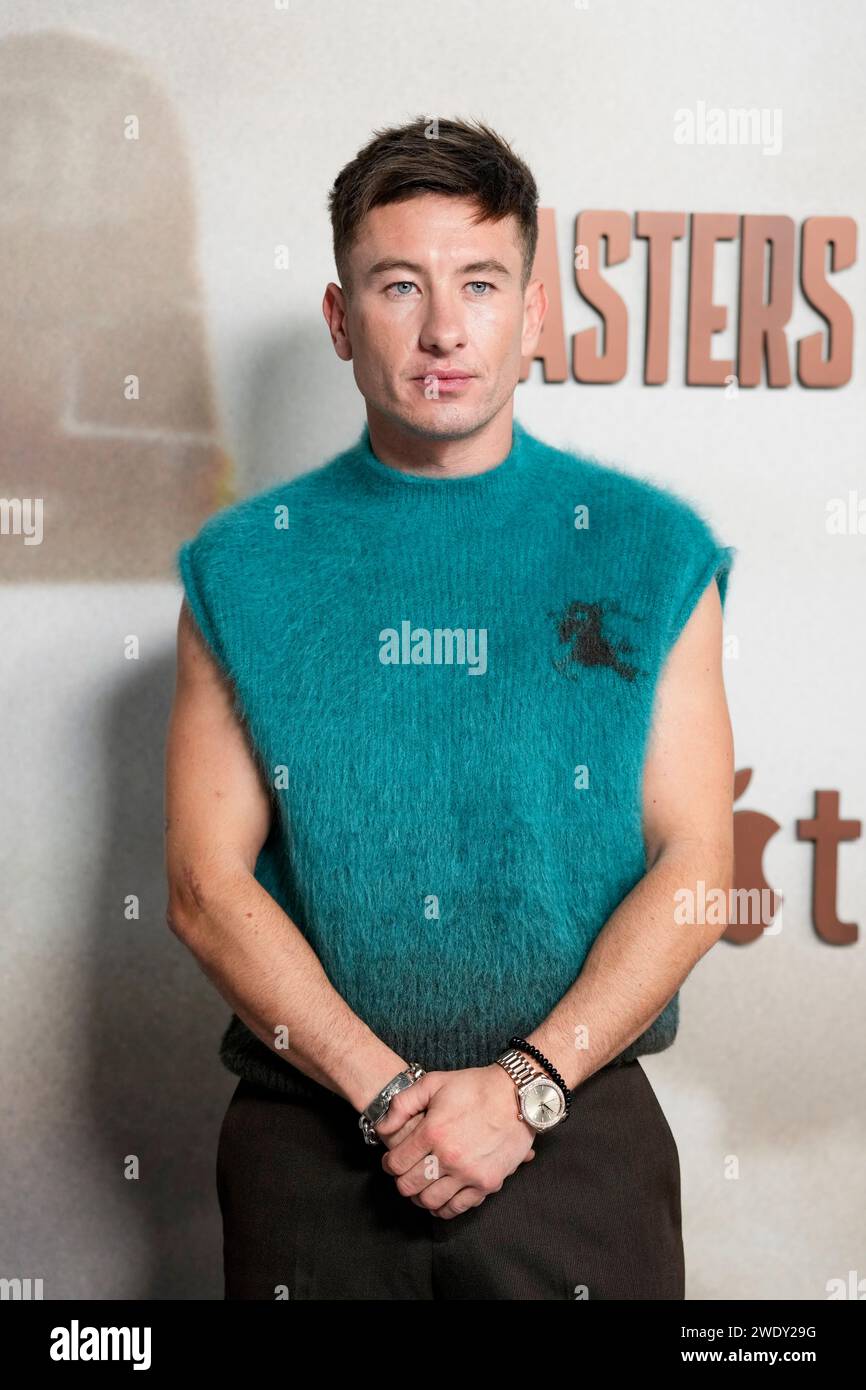 Barry Keoghan Poses For Photographers Upon Arrival At The Uk Premiere