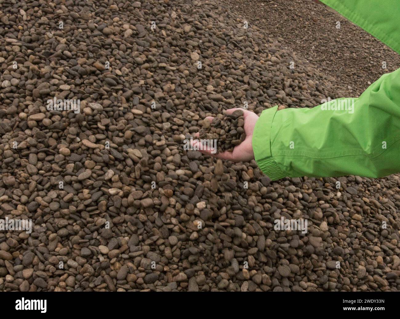 mining of sand and gravel resources for the construction industry