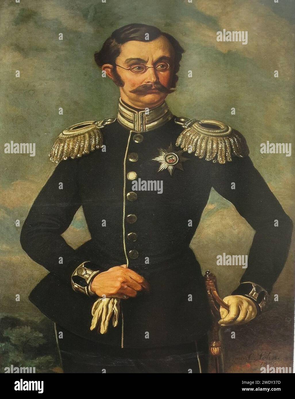 Adolph I. of Luxemburg. Stock Photo