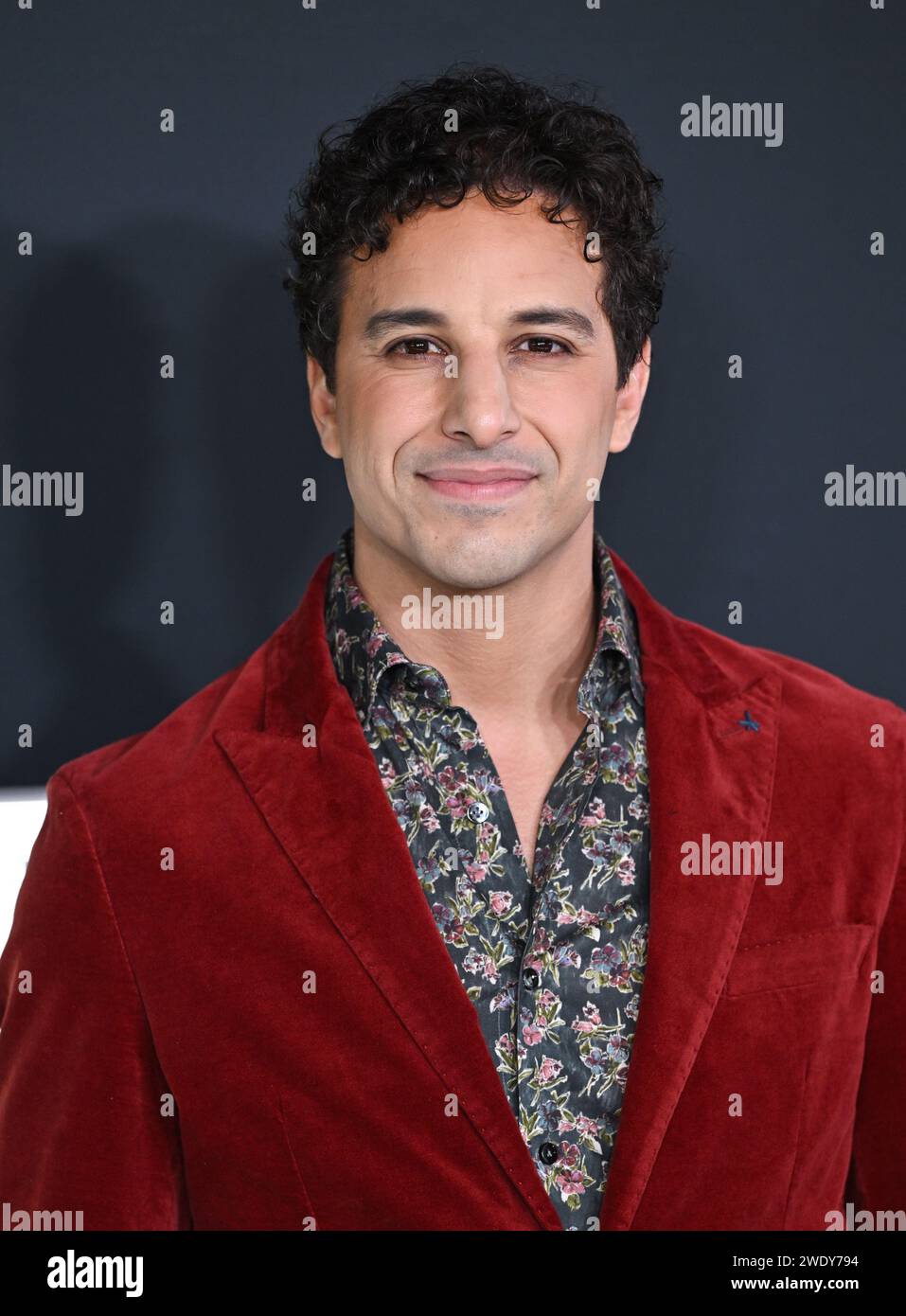 London, UK. January 22nd, 2024. Alaa Safi arriving at The Chosen Season