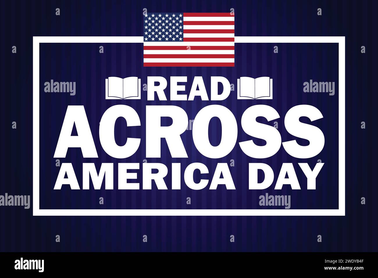 Read Across America Day. Vector illustration. Design element for
