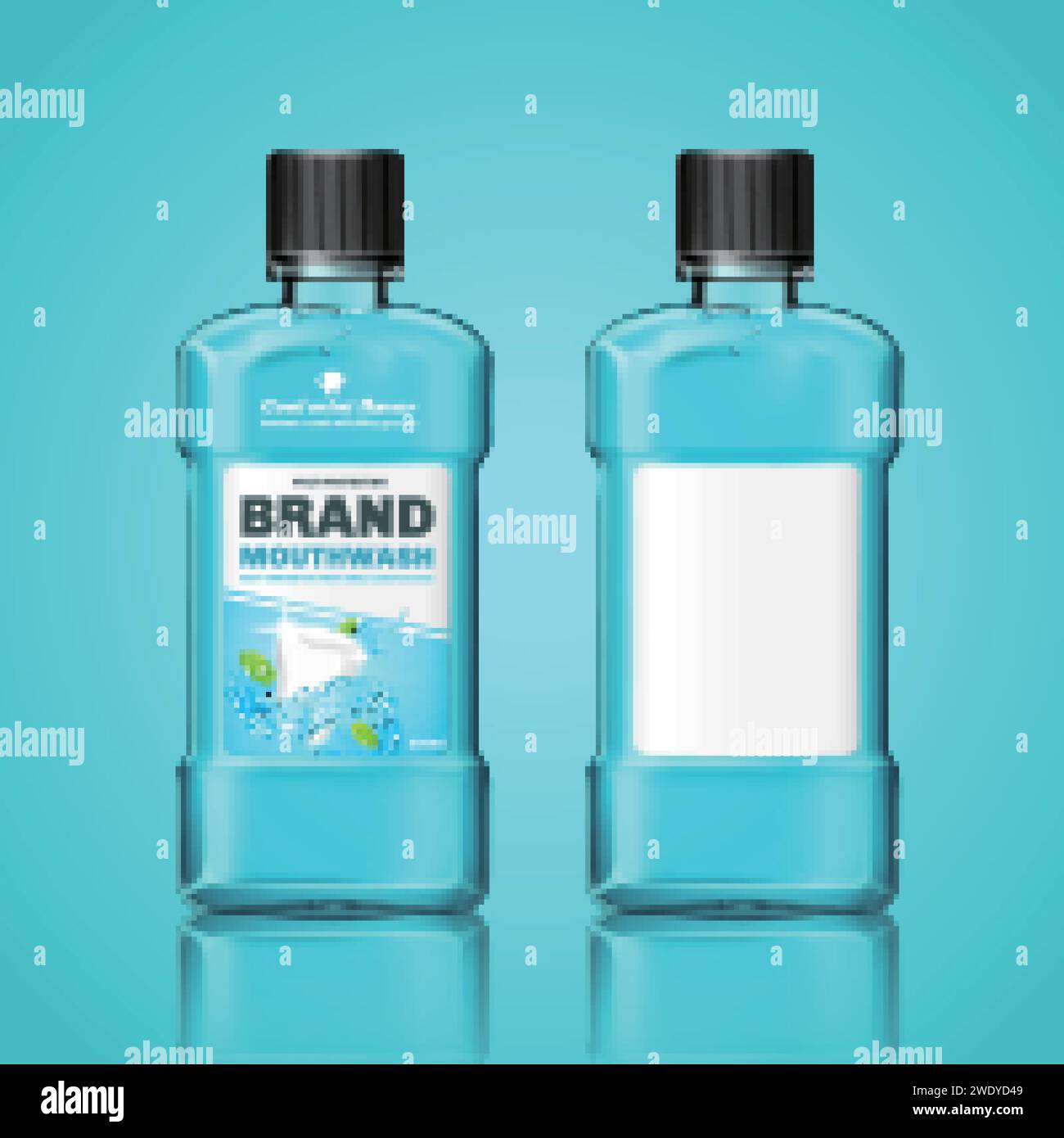 Oral rinse mockup set Stock Vector Image & Art Alamy