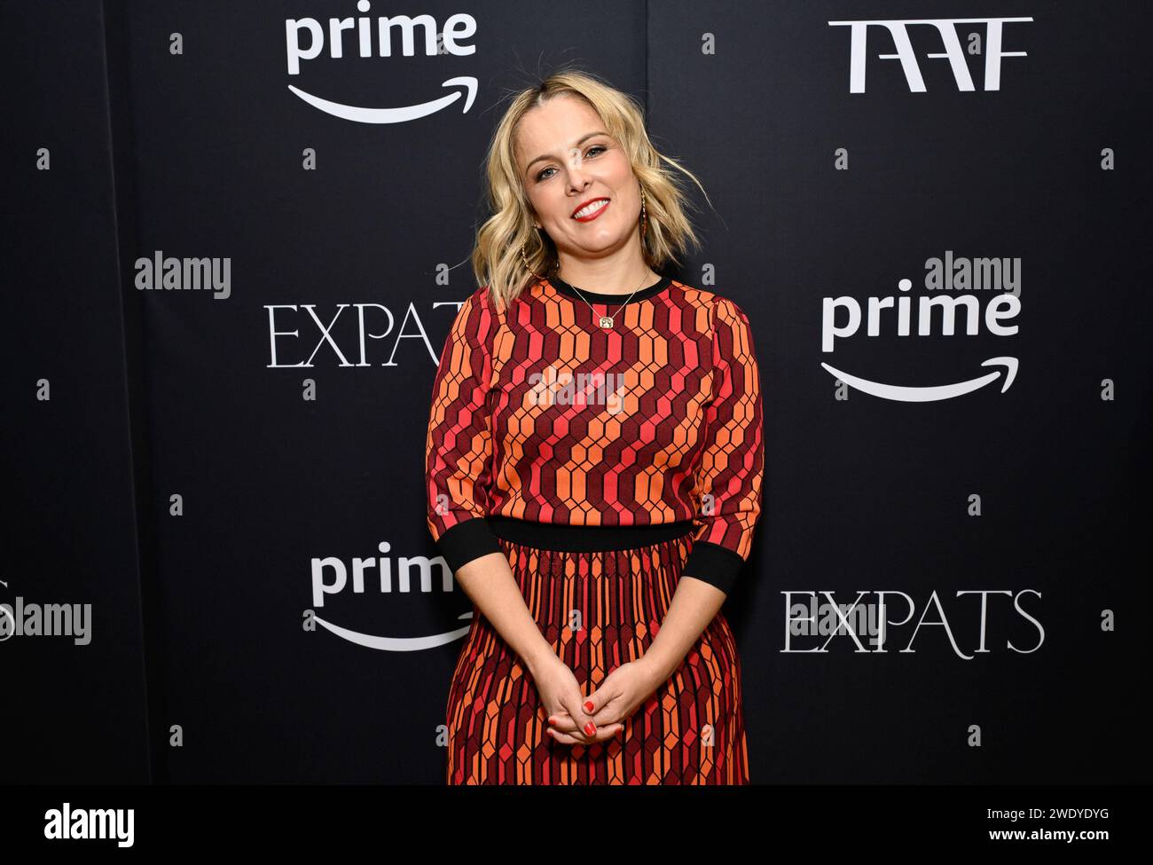 Alice Bell attends the premiere of 