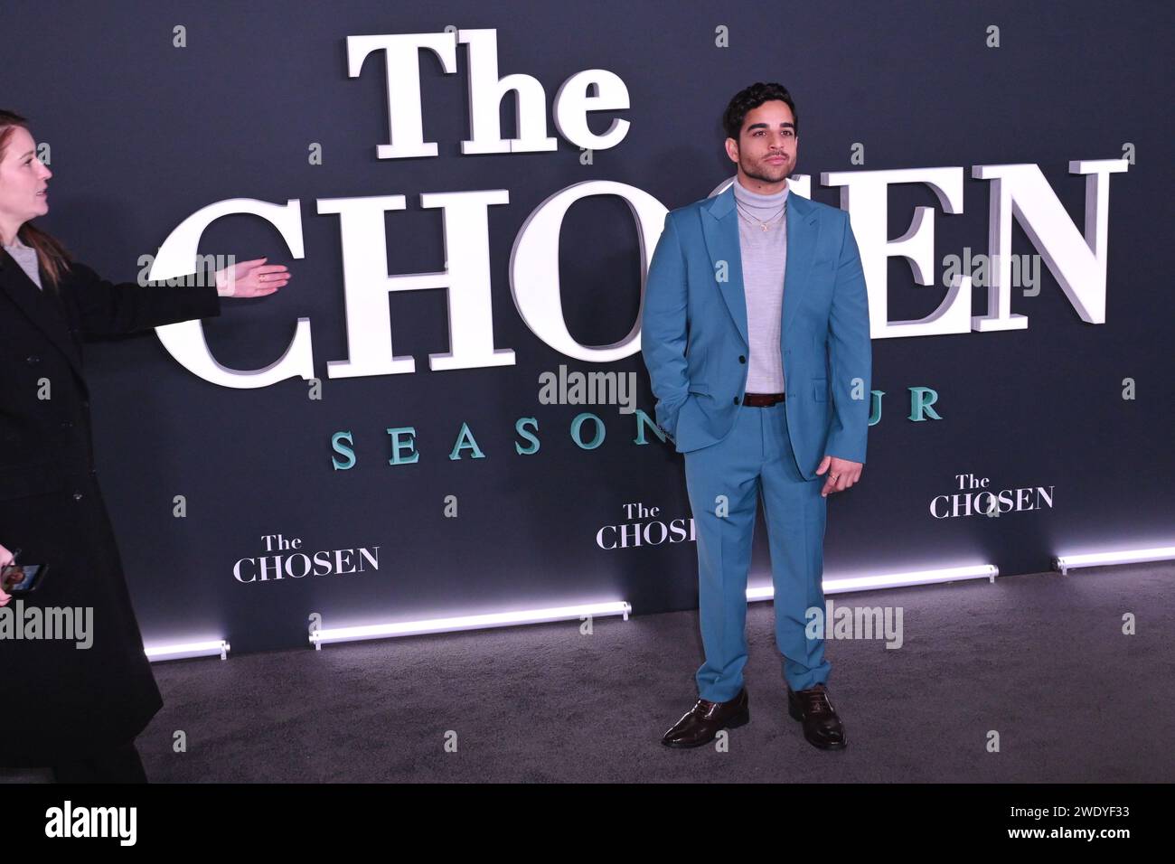 London, UK. 22nd Jan, 2024. Paras Patel at global premiere of Season 4 ...