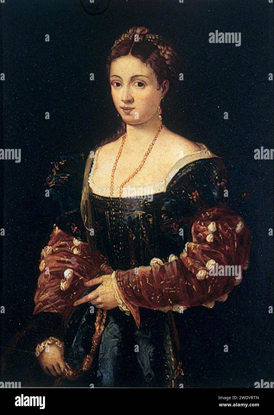 Portrait of a lady la bella hi-res stock photography and images - Alamy