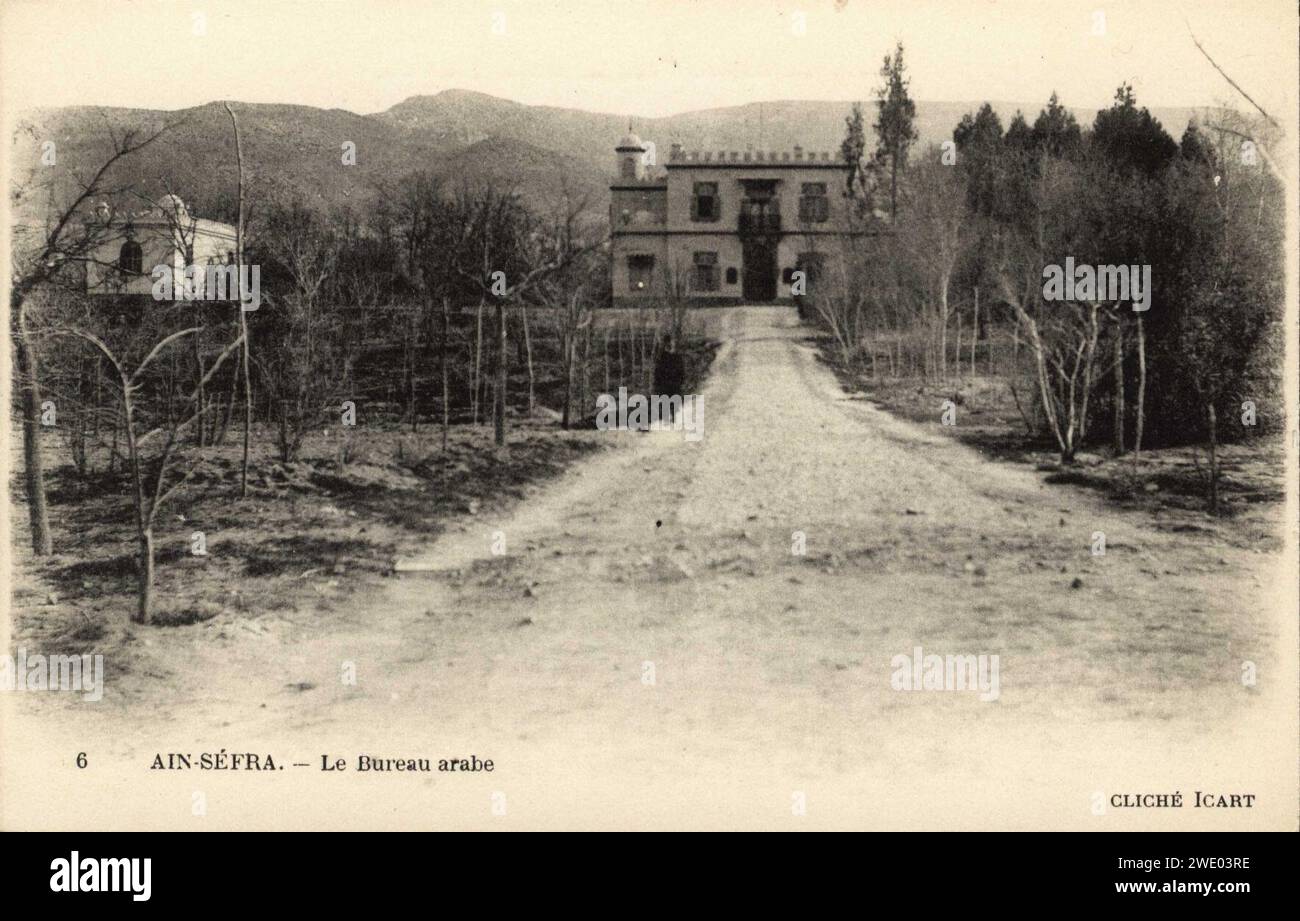 Ain-Séfra - Le Bureau arabe - Alger 040. Stock Photo