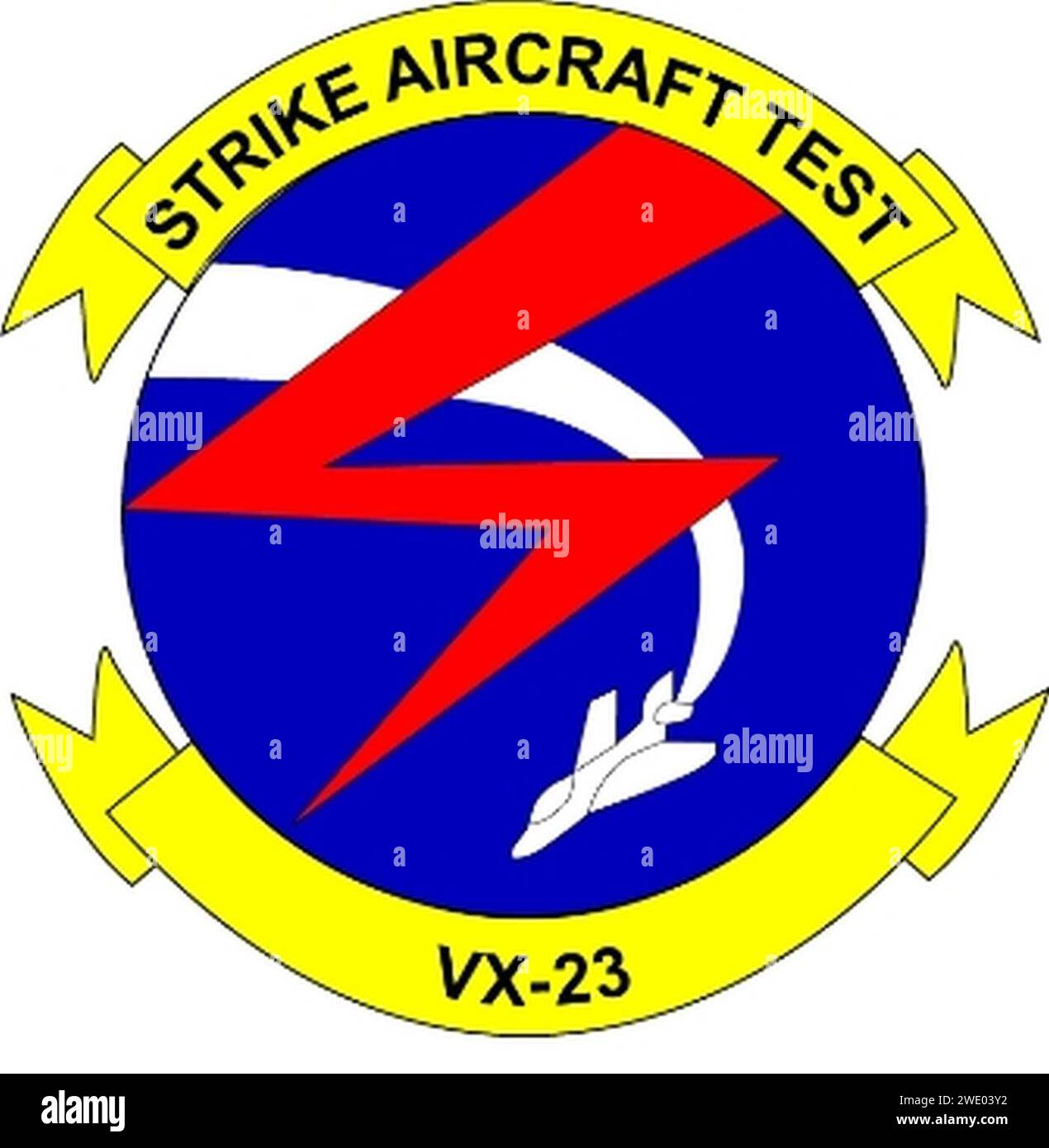 Air Test and Evaluation Squadron VX-23 (insignia). Stock Photo