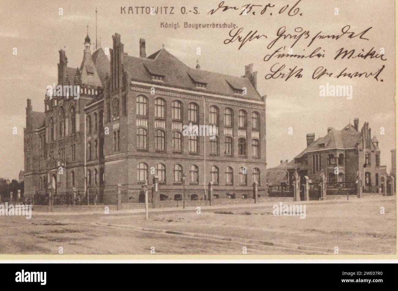 Akademia Muzyczna Katowice 01. Stock Photo