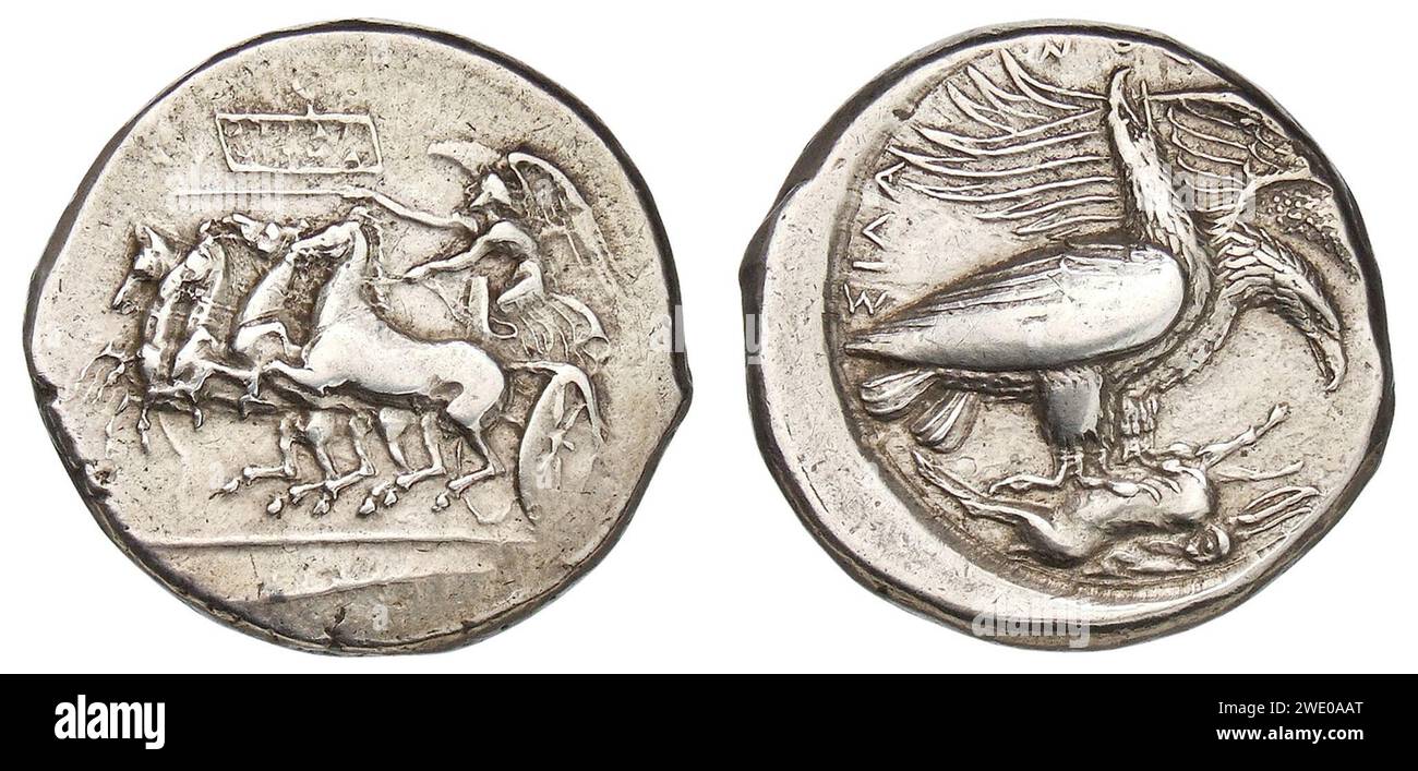 Akragas - Münzkabinett, Berlin - 5517795. Stock Photo