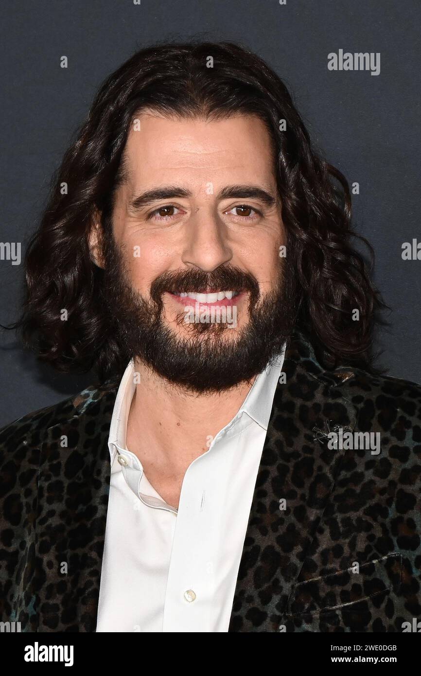 London, UK. 22nd Jan, 2024. Jonathan Roumie Jesus attends the Global