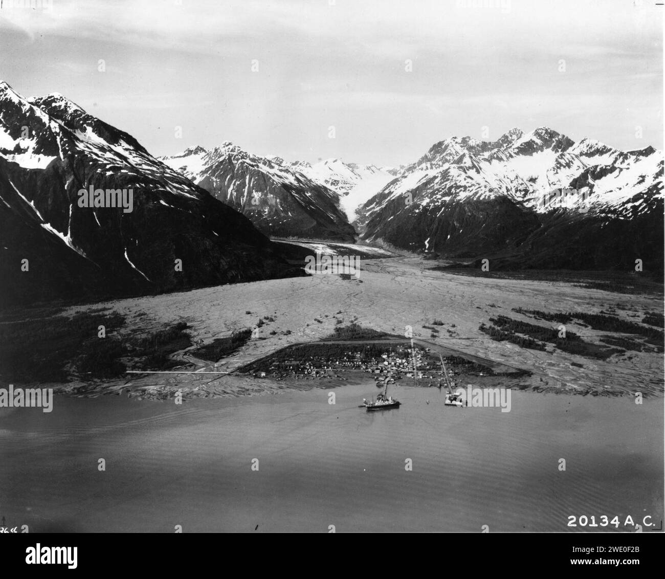 Alaska Valdez Stock Photo Alamy