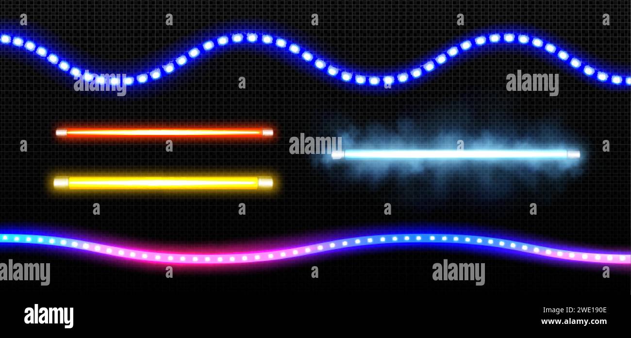 Lighting Stip Pattern Luminous strip Stock Vector Images - Alamy