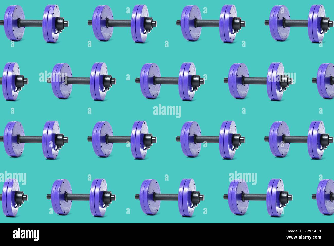 Pattern On Dumbells Dumbbell pattern background hi-res stock photography and images - Alamy