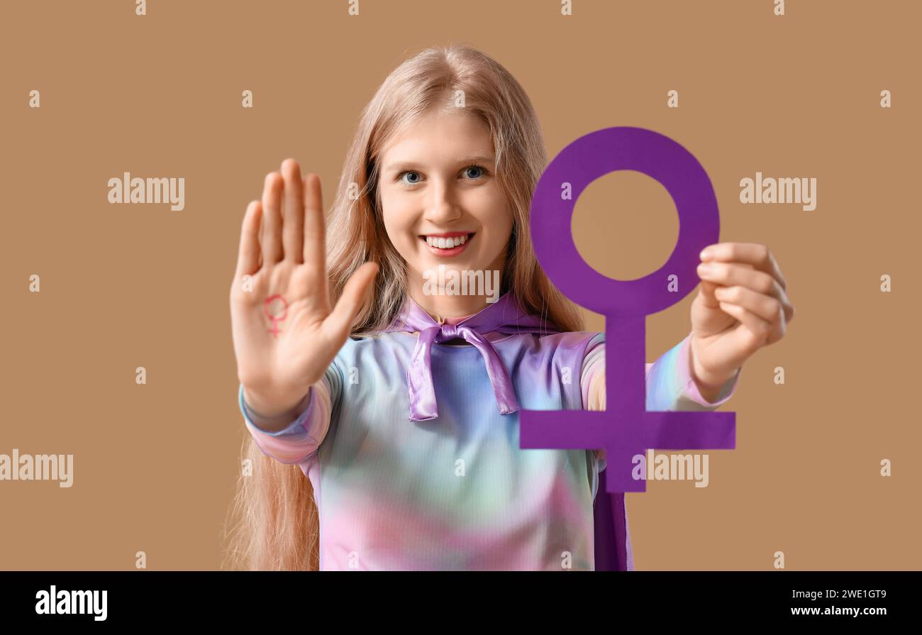 Gender equality symbols hi-res stock photography and images - Alamy