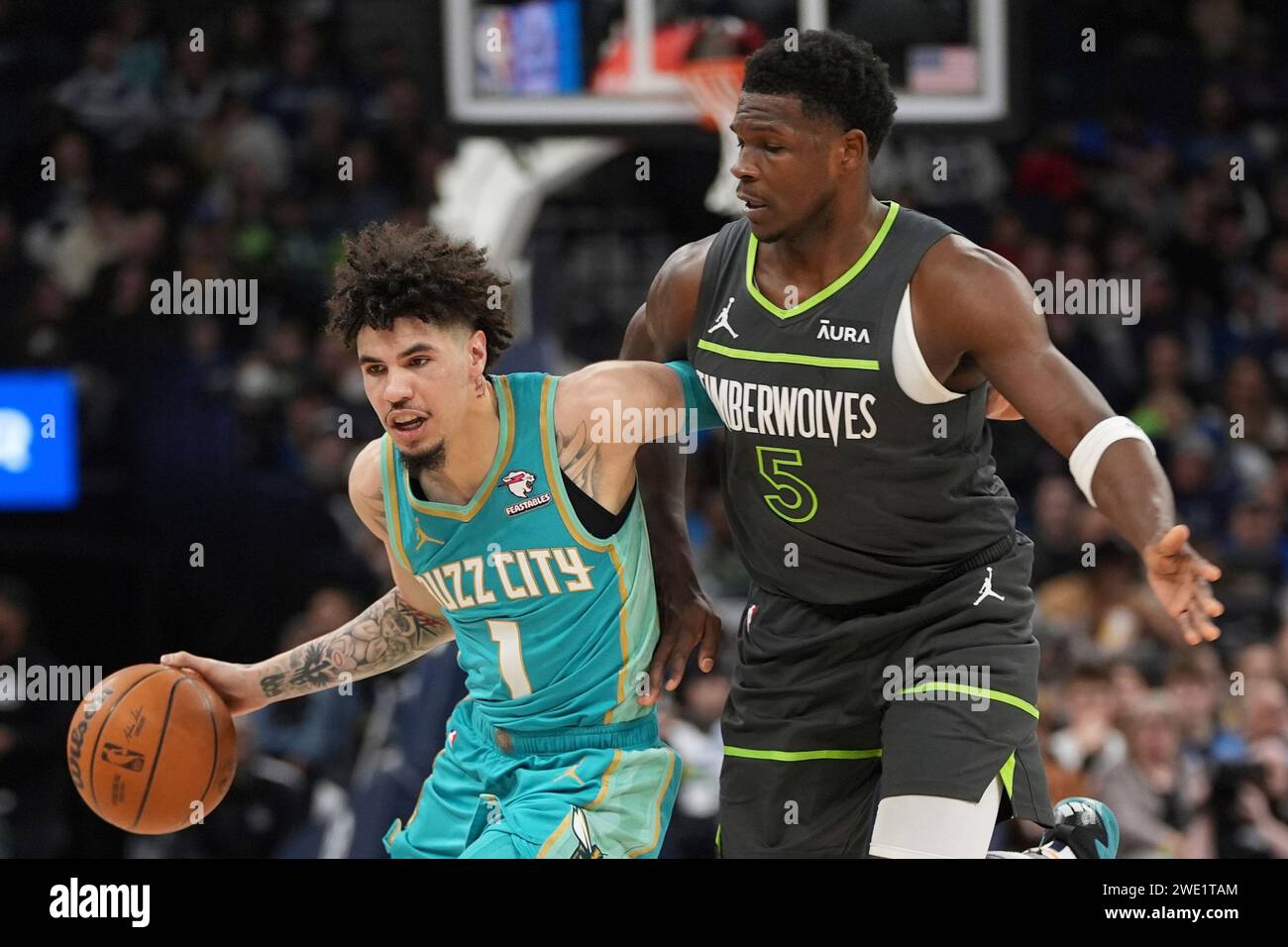 Naz Reid compares Brandon Miller to Anthony Edwards Naz Reid compares Brandon Miller to Anthony Edwards