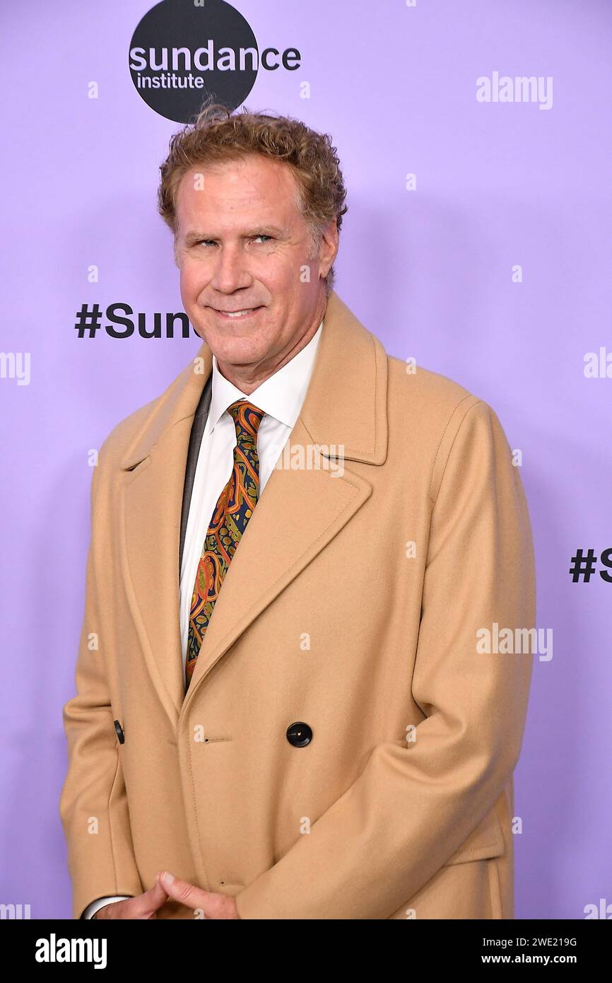 Park City, USA. 22nd Jan, 2024. Will Ferrell attends "Will and Harper