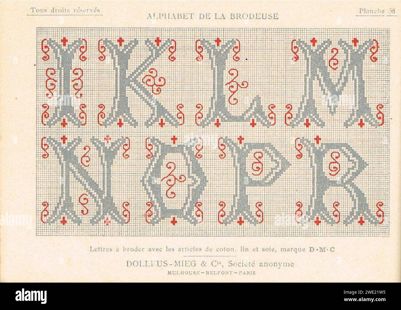 Book - Alphabet de la Brodeuse - DMC