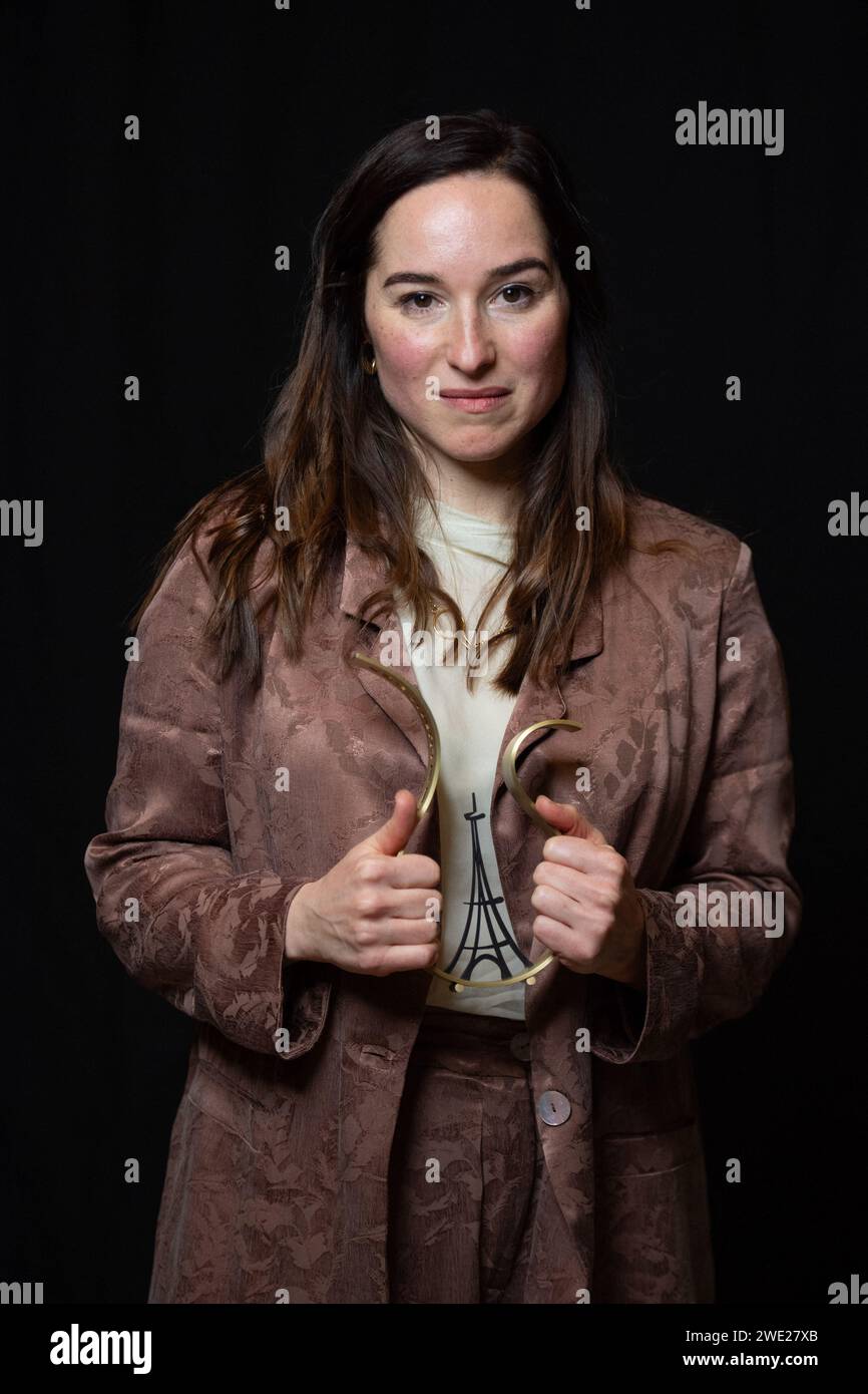 Paris, France. 22nd Jan, 2024. Exclusive. Iris Kaltenback attending the