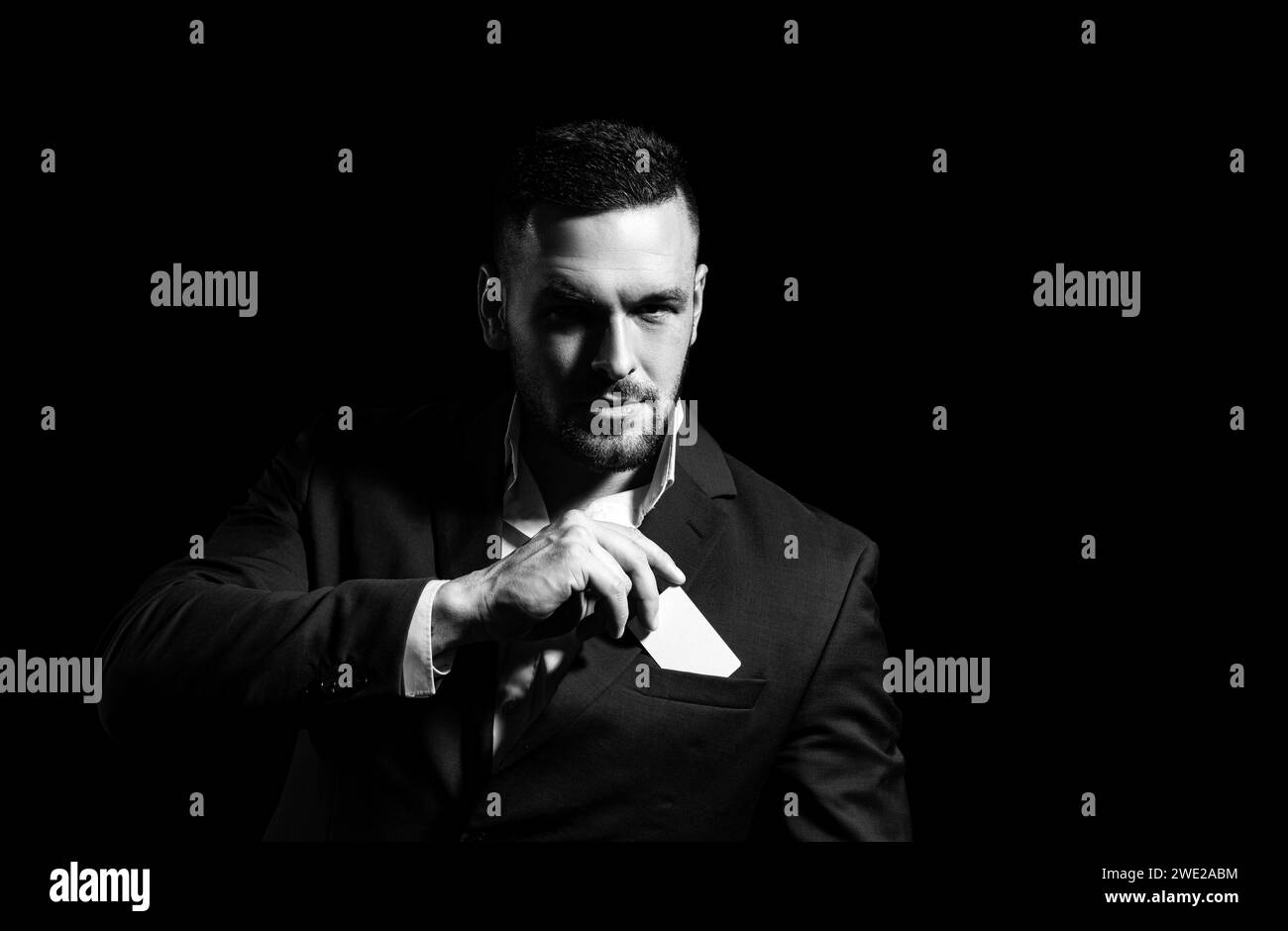 Business Man With A Credit Card Stock Photo Alamy business-man-with-a-credit-card-stock-photo-alamy