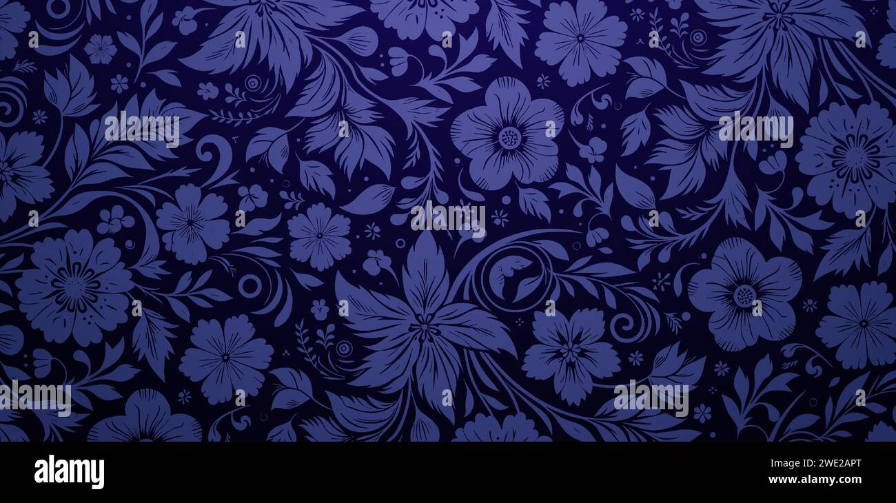 Seamless floral pattern hi-res stock photography and images - Alamy