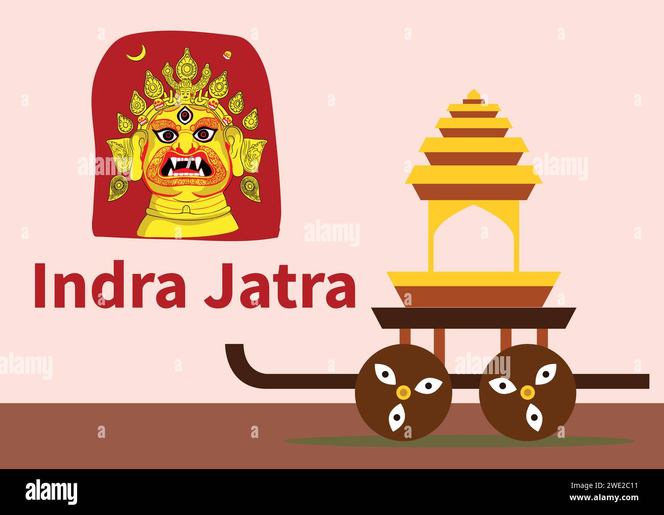 Indra Rath Name Indra god statue Stock Vector Images - Alamy