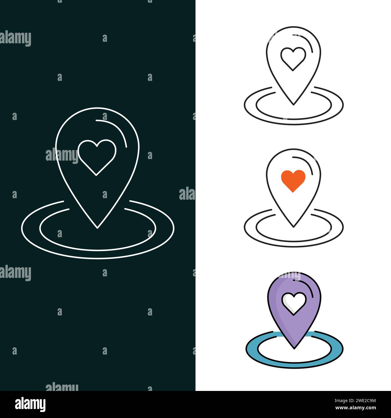"Location GPS Vector Illustration  Icon Design" Stock Vector