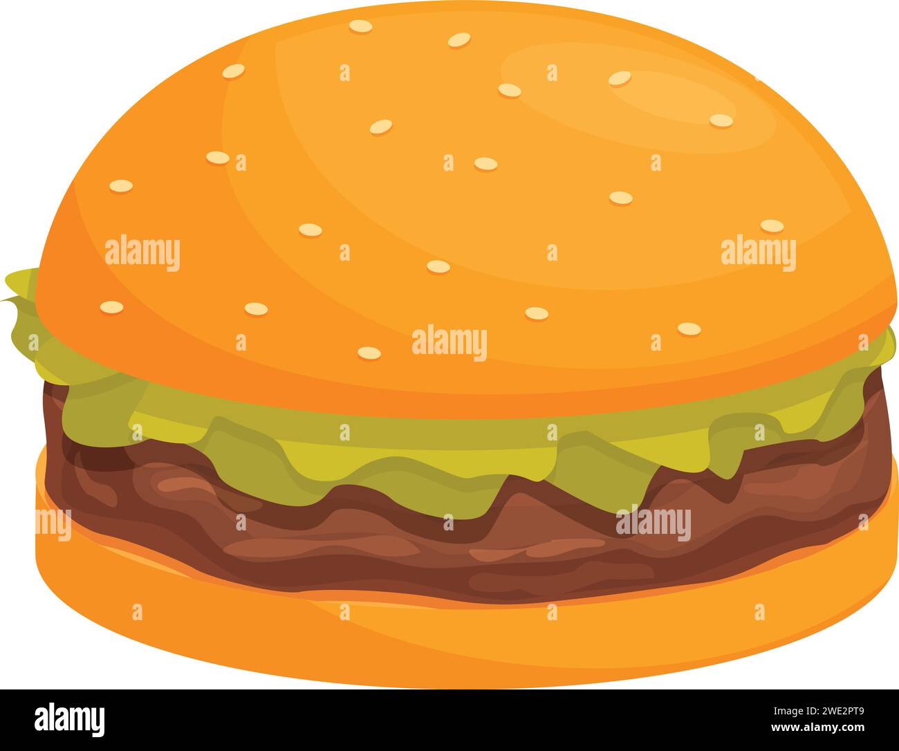 Triple cheeseburger Stock Vector Images - Alamy