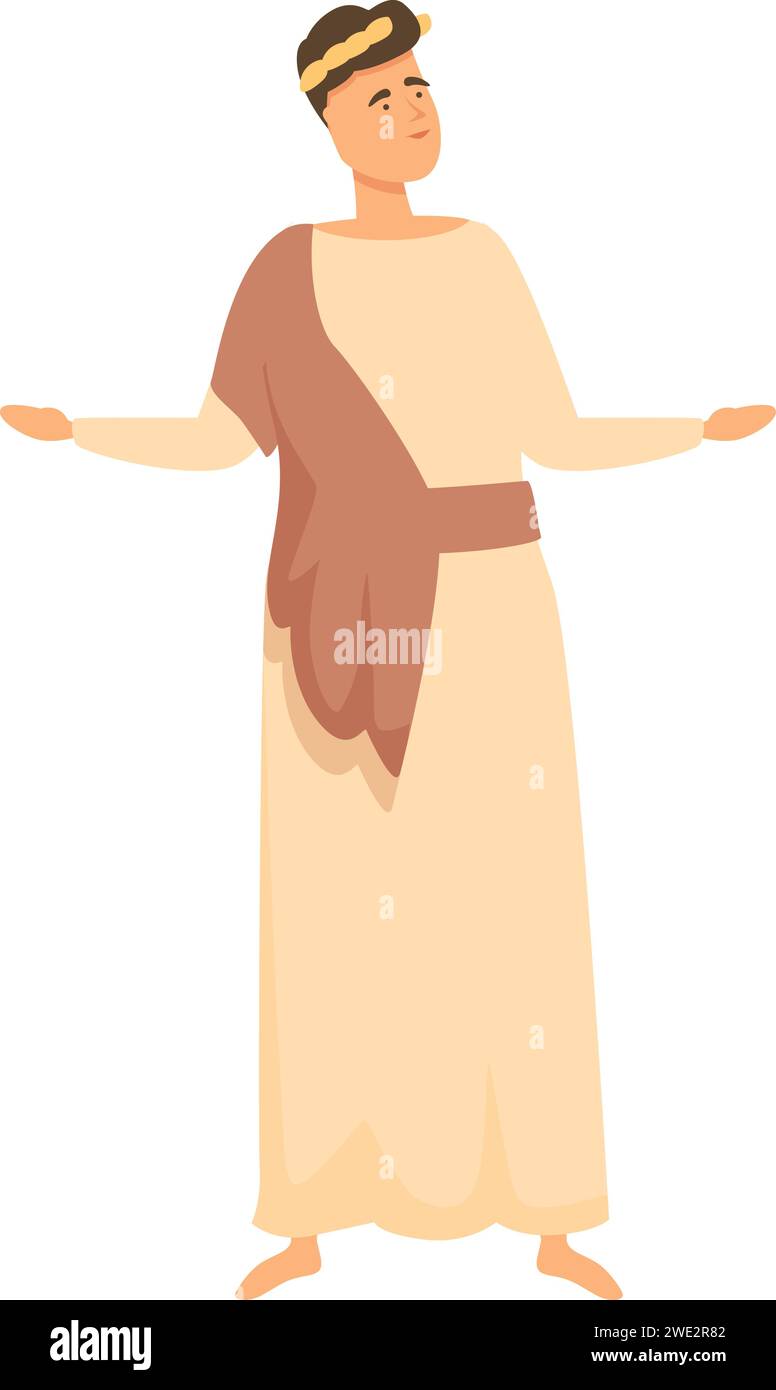 Amphitheater man icon cartoon vector. Field coliseum. Capital stadium ...