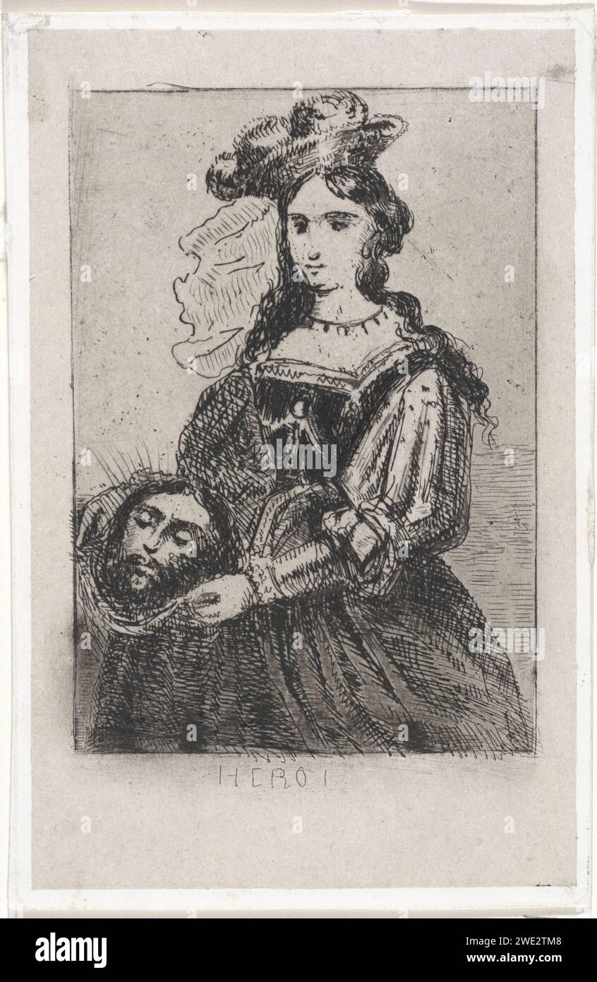 Salome with the head of Johannes de Boper, Arnoud Schaepkens, 1831 ...