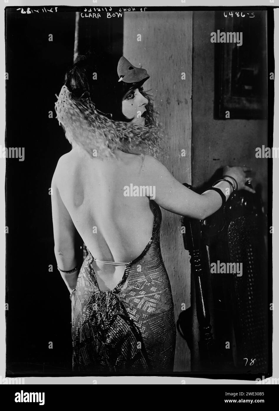 chinese dress ladies Clara Bow GET YOUR MAN 1927 Chiffon Negligee