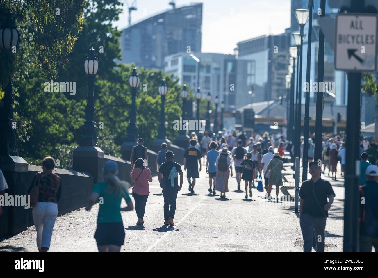 australian open crowds watching tennis matches Stock Photo - Alamy