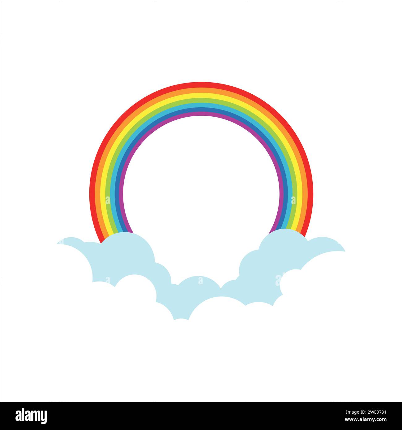 Rainbow arc shape Stock Vector Images - Page 2 - Alamy