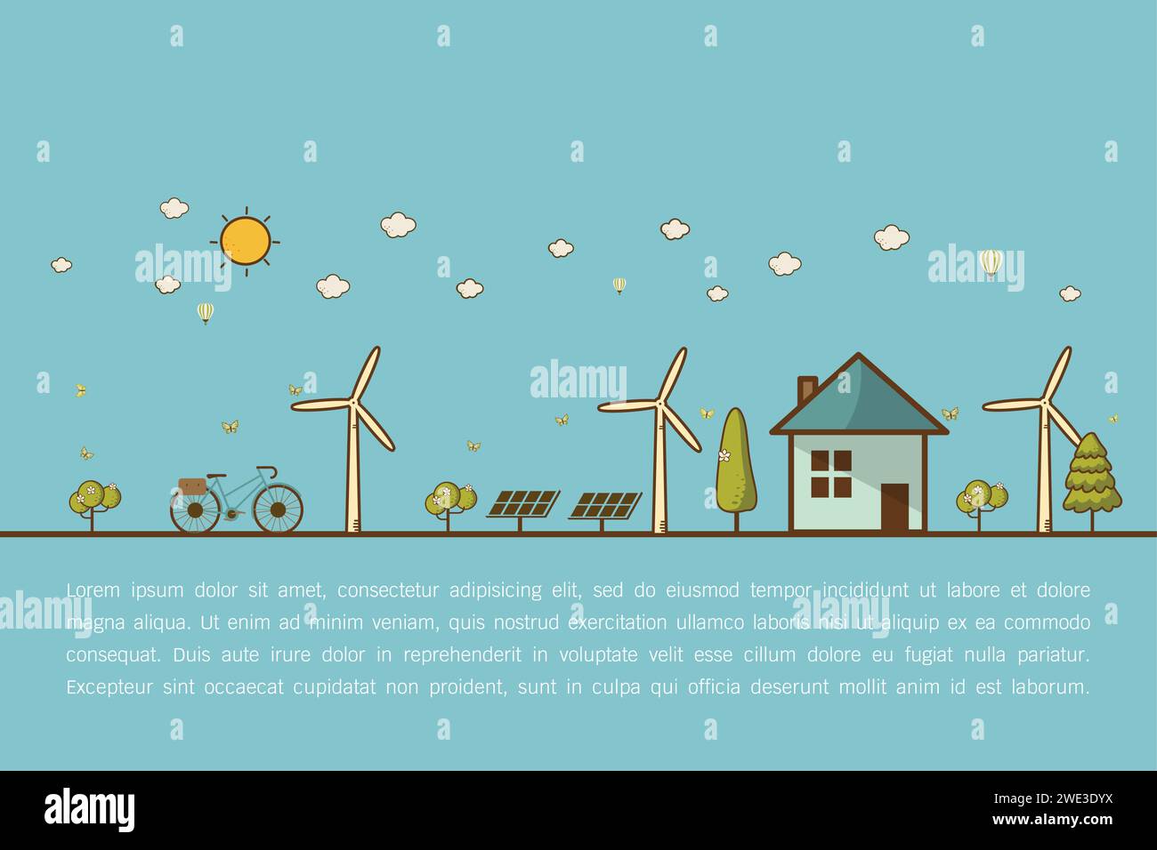 Collection ecology Stock Vector Images - Alamy