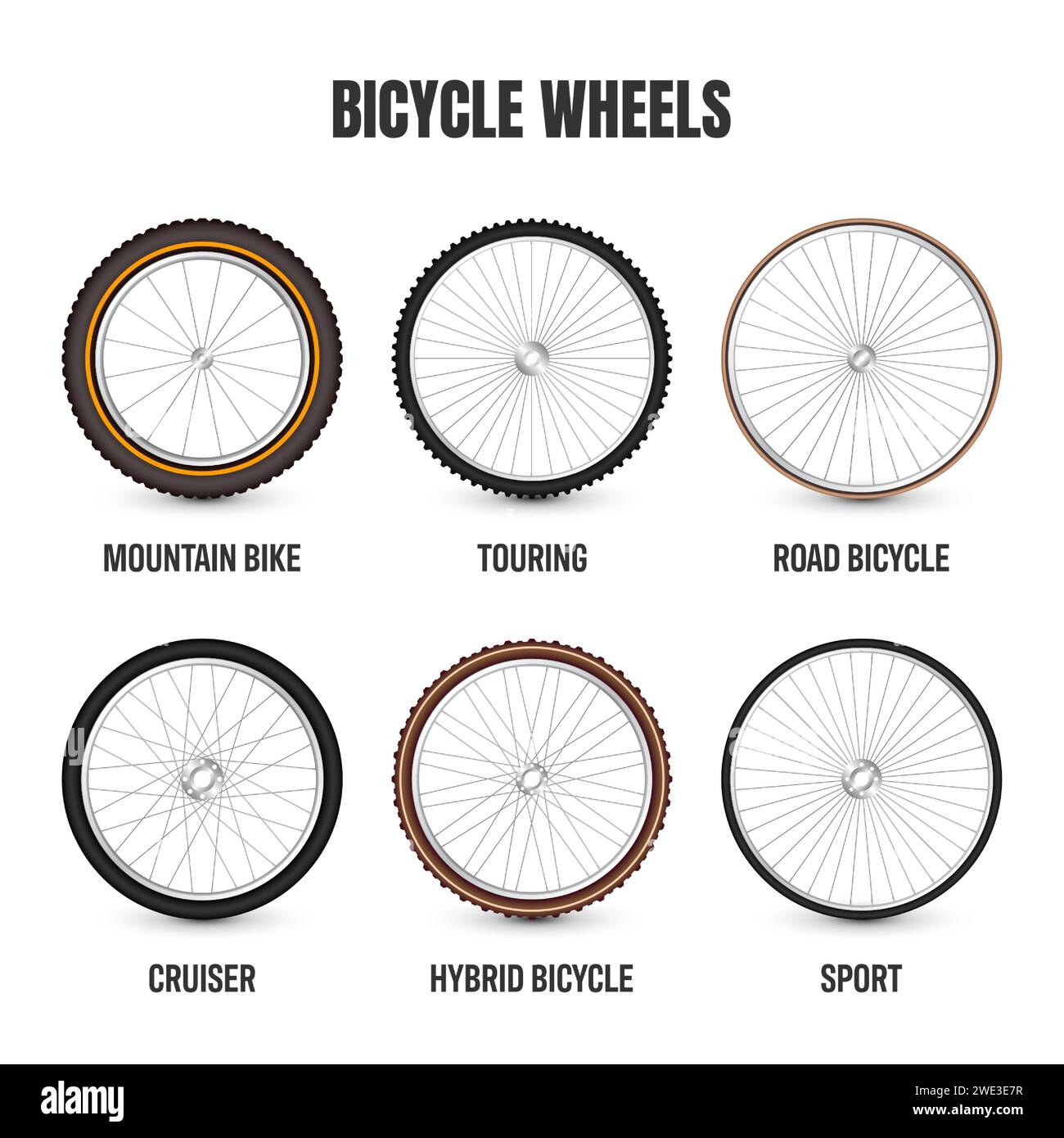 Vintage wheel spoke Stock Vector Images Page 2 Alamy