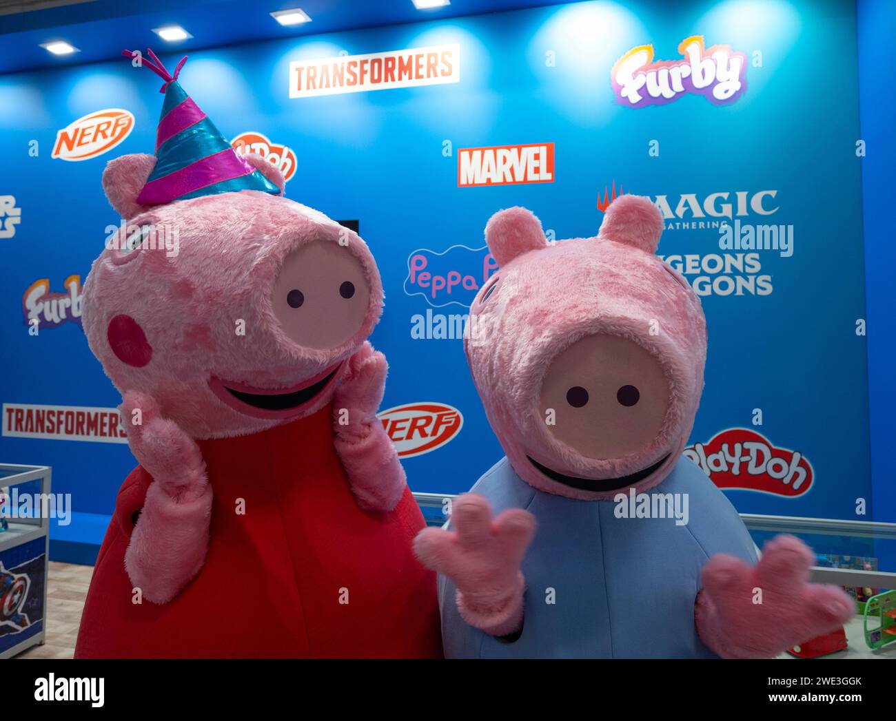 Olympia, London, UK. 23rd Jan, 2024. The 70th anniversary Toy Fair