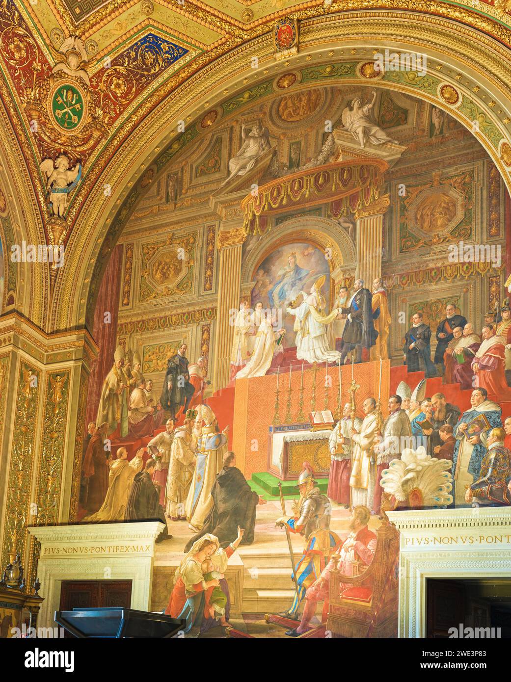 I 10 Dogmi Della Chiesa Cattolica Immaculate Conception of Mary the mother of Jesus Christ, declared a