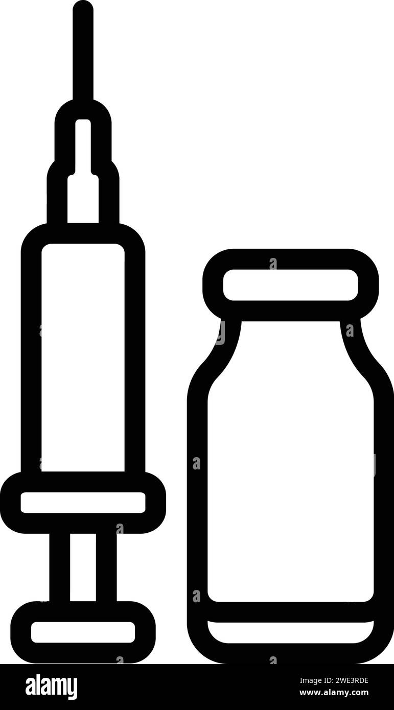Icon for injection,syringe Stock Vector Image & Art - Alamy