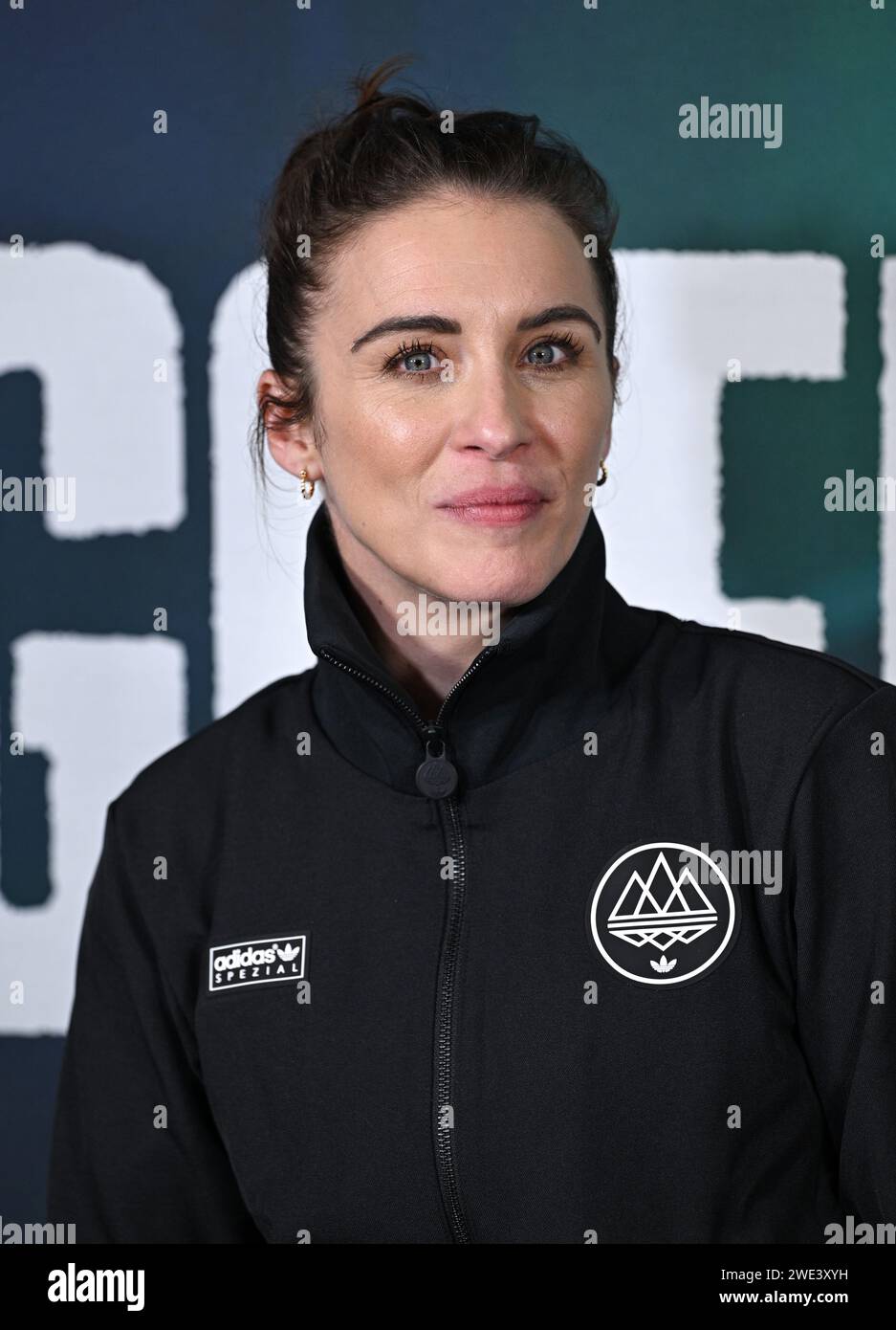 London uk january 23rd 2024 vicky mcclure at the itv1 and itvx