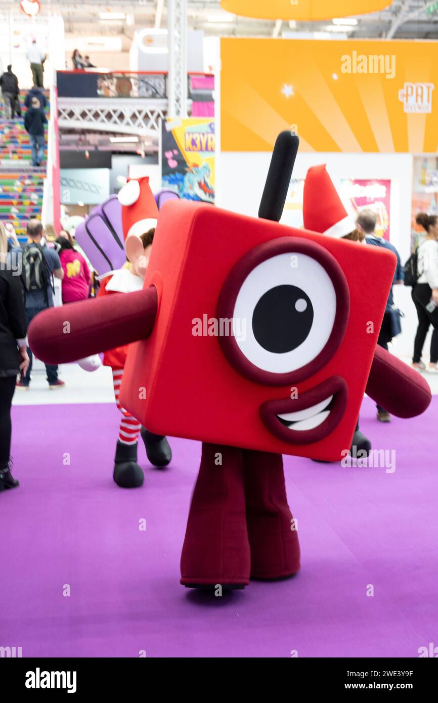 Olympia, London, UK. 23rd Jan, 2024. The 70th anniversary Toy Fair